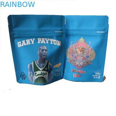 Malotes plásticos das cookies que empacotam o empacotamento biodegradável resistente da flor da criança da folha