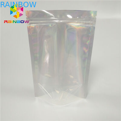 Umidade - a prova levanta-se sacos Ziplock recicláveis de Doypack Mylar do malote do zíper com canto redondo