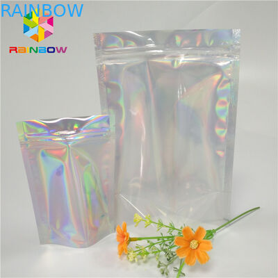 Umidade - a prova levanta-se sacos Ziplock recicláveis de Doypack Mylar do malote do zíper com canto redondo