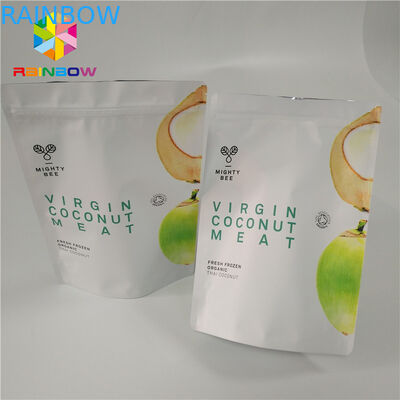 Resealable plásticos de Mylar da folha de alumínio levantam-se malotes Doypack para a embalagem do açúcar dos doces do petisco