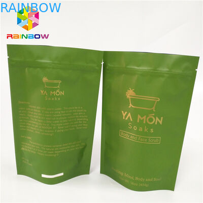 Resealable plásticos de Mylar da folha de alumínio levantam-se malotes Doypack para a embalagem do açúcar dos doces do petisco