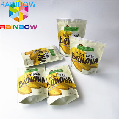 Malotes plásticos feitos sob encomenda do logotipo que empacotam sacos lustrosos de Doypack do zíper de Mylar da semente da erva daninha da folha