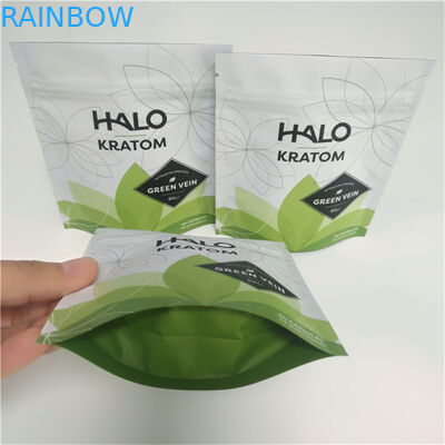 O empacotamento Ziplock dos malotes plásticos de produto comestível levanta-se sacos de Kratom para o pó/comprimido