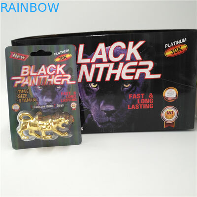 Mamba do cartão durável da bolha/magnum de empacotamento 25k/caixa de exposição dura da cápsula do comprimido do rinoceronte 69 de Rox