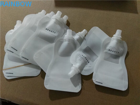 Sacos Sealable do recipiente reusável do leite do suco da bebida do alimento dos malotes do bico do comida para bebê