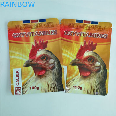 Nigéria personalizou o bloco da pedigree das especiarias dos sacos 100g 150g do empacotamento de alimento da impressão