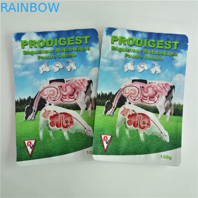 Nigéria personalizou o bloco da pedigree das especiarias dos sacos 100g 150g do empacotamento de alimento da impressão