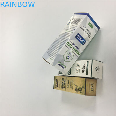 Caixa de papel de empacotamento de empacotamento do óleo de /cbd da caixa do atomizador da caixa do cartucho feito sob encomenda do vape/óleo do cbd