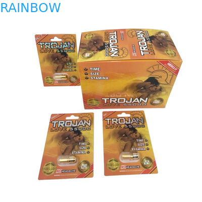 Furo 60000 dobro de empacotamento do Burro 30000 do cartão de papel do sexo do homem do BURRO único com garrafa