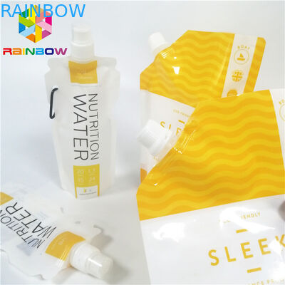 Malote líquido do bico do suco da bebida que empacota a prova laminada do escape para a bebida