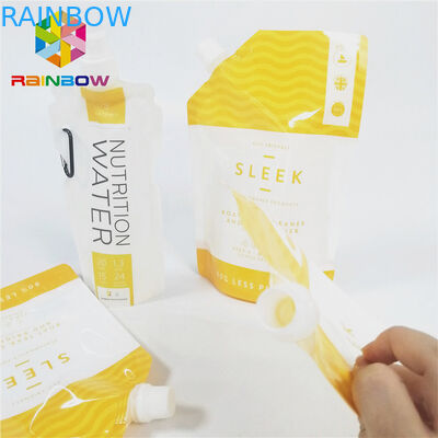 Malote líquido do bico do suco da bebida que empacota a prova laminada do escape para a bebida