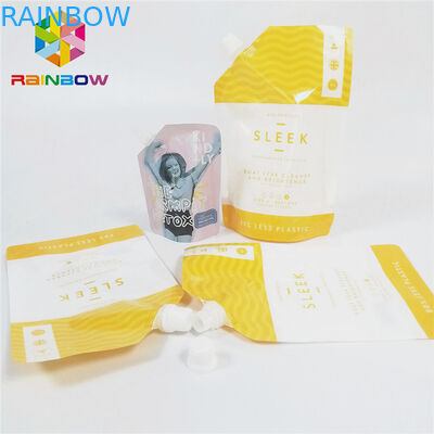 Malote líquido do bico do suco da bebida que empacota a prova laminada do escape para a bebida