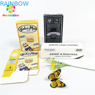 O logotipo de carimbo quente brilhante lustroso do tipo do OEM imprimiu caixas de cartão de empacotamento da pestana dos cosméticos do presente da caixa de papel