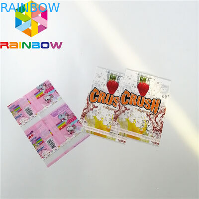 Superfície lustrosa material plástica da laminação das etiquetas feitas sob encomenda PET/PVC da luva do psiquiatra da impressão