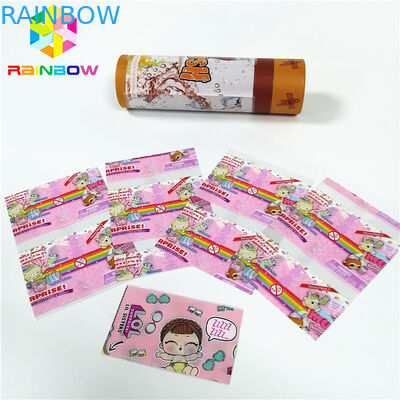 O envoltório esparadrapo cor-de-rosa de Stickersshrink Sleeves o costume material do PVC impresso para a caixa da garrafa