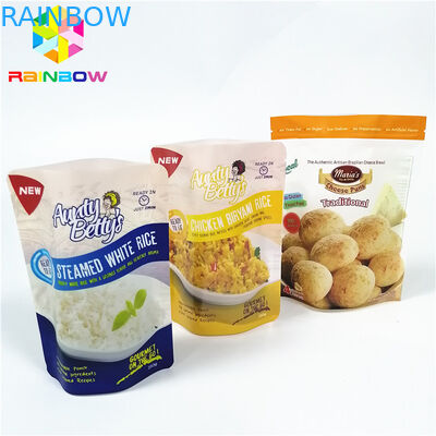 Malotes plásticos de cozimento resistentes ao calor da retorta que empacotam o logotipo feito sob encomenda laminado impresso