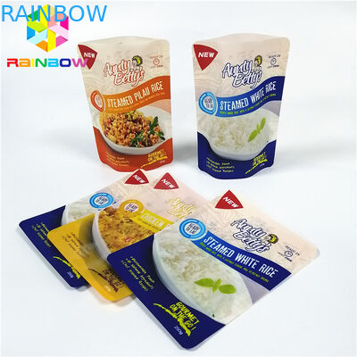 Fleixble que cozinha o saco levanta-se o tamanho personalizado aferidor de empacotamento do vácuo do malote