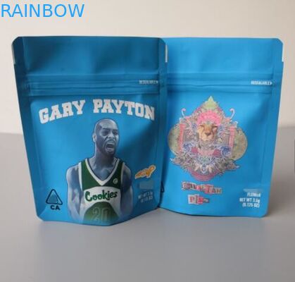 3,5 gramas de prova de empacotamento do cheiro do incenso erval das cookies levantam-se sacos da erva daninha do zíper