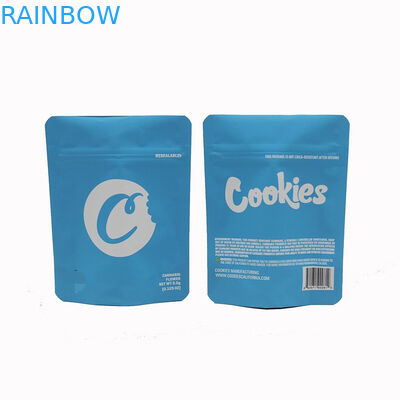 Ziplock Resealable das cookies de CBD Runtz que empacota o material do saco MOPP/VMPET/PE do malote de Mylar