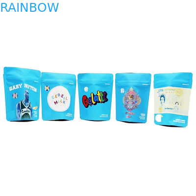 Ziplock Resealable das cookies de CBD Runtz que empacota o material do saco MOPP/VMPET/PE do malote de Mylar