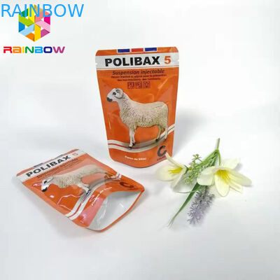 Malote da folha da impressão da rotogravura que empacota impressão feita sob encomenda o saco laminado do alimento animal