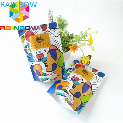 Impressão de empacotamento do Gravure do fechamento do fecho de correr da soldadura térmica do malote seco da folha dos doces do pó de Mike do fruto