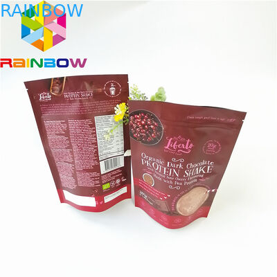 Impressão de empacotamento do Gravure do fechamento do fecho de correr da soldadura térmica do malote seco da folha dos doces do pó de Mike do fruto