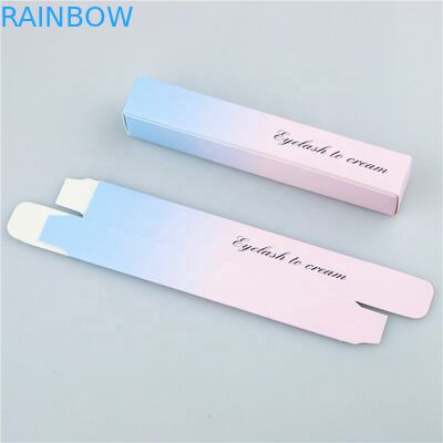 Logotipo feito sob encomenda de empacotamento de Priniting do cartão da caixa de papel do lápis de olho do rímel do batom