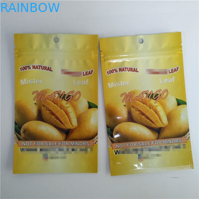 Sacos de empacotamento Resealable da prova do odor, calor - pacote gorduroso selado do Granola dos saquinhos de chá