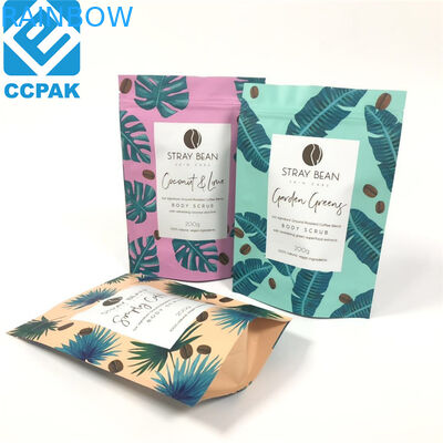 Superfície de empacotamento do revestimento de Matt dos sacos de papel do café do saco do petisco da folha de alumínio para o chá