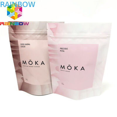 Malotes plásticos de sal de banho de Cbd do revestimento de Matt que empacotam a folha de alumínio Resealable para o alimento