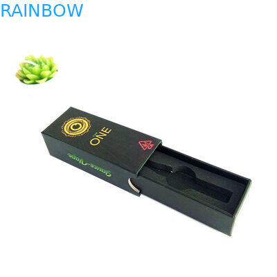 Canna - óleo que empacota a caixa de papel de óleo de CBD, impressão deslocada de empacotamento da caixa 4c do cosmético