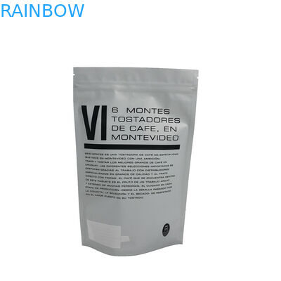 A embalagem Nuts de empacotamento do alimento de Mylar do petisco dos saquinhos de chá da parte inferior lisa levanta-se na prateleira