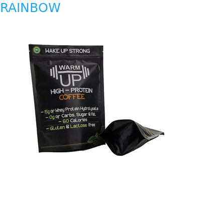 A embalagem Nuts de empacotamento do alimento de Mylar do petisco dos saquinhos de chá da parte inferior lisa levanta-se na prateleira