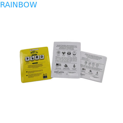 Os sacos de empacotamento biodegradáveis da soldadura térmica personalizados imprimiram o plástico da folha de alumínio