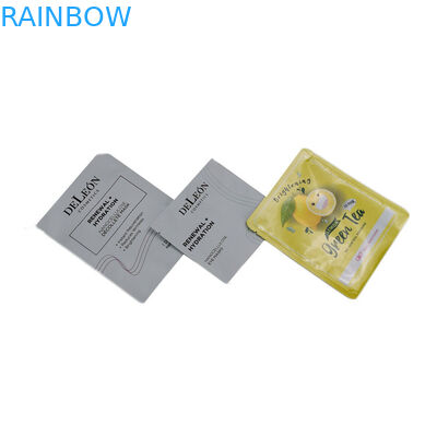 Três sacos de empacotamento Resealable dos malotes laterais do selo para extensões Doypack da pestana