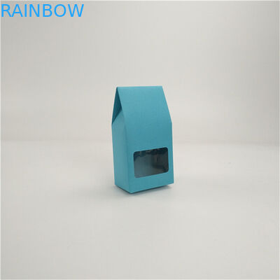 Do partido romântico portátil da caixa de presente dos doces do casamento decoração elegante do presente do favor com janela