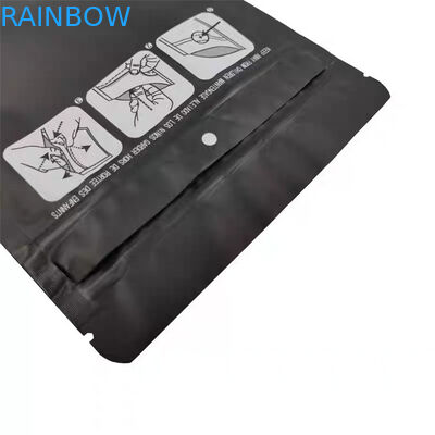 Malotes plásticos de Mylar que empacotam o saco de plástico Ziplock sem perigo para as crianças personalizado da folha