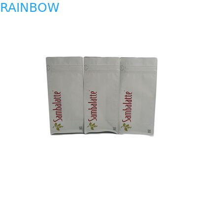 O reforço Ziplock dobro da parte inferior de Mylar ensaca o empacotamento plástico de Biodegradeble com válvula