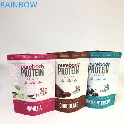 Biodegradável levante-se a impressão feita sob encomenda do Gravure dos sacos do zíper para o empacotamento de alimento