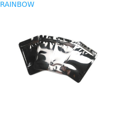 Resíduo metálico lateral de empacotamento do malote do selo do saco três do produto comestível da prova do cheiro com zíper