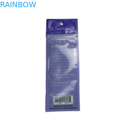 Soldadura térmica que sela os malotes plásticos que empacotam a embalagem material laminada da pestana do revestimento com Ziplock