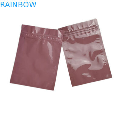 Malotes plásticos Reclosable que empacotam o Ziplock impresso do saco de Lipgloss costume pequeno para o cosmético