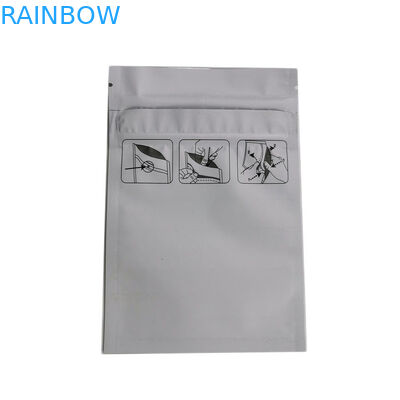 Malotes plásticos Reclosable que empacotam o Ziplock impresso do saco de Lipgloss costume pequeno para o cosmético