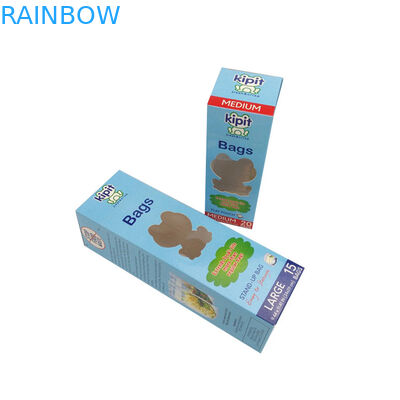 Embalagem cosmética impressa costume da máscara facial biodegradável das caixas de papel da impressão de CMYK