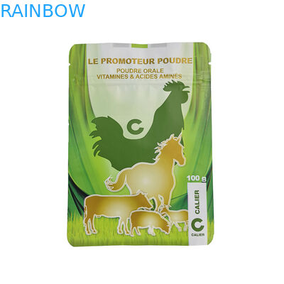 Saco impresso costume plástico laminado do empacotamento do malote dos alimentos para animais de estimação para alimentos para animais de estimação