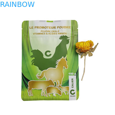 Saco impresso costume plástico laminado do empacotamento do malote dos alimentos para animais de estimação para alimentos para animais de estimação