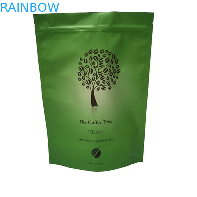 Malote da folha da folha de alumínio que empacota a superfície Ziplock de Matt dos sacos de Mylar do café de Doypack