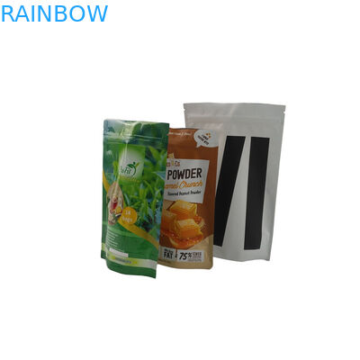 Material plástico de empacotamento da marca própria de superfície do resíduo metálico do malote da folha do saco de pó do amendoim