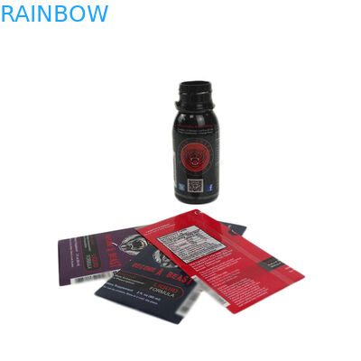 A luva lustrosa do psiquiatra da laminação etiqueta o animal de estimação/Pvc copo plástico da garrafa não tóxico